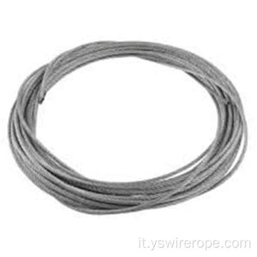 316 corda in filo in acciaio inossidabile 1570N/mm2 7x19 12mm